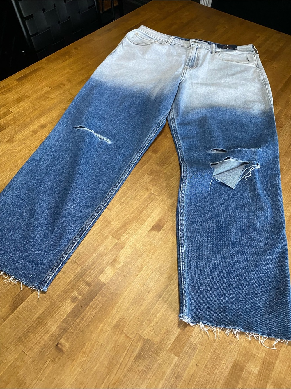 Hollister Ultra High rise vintage straight 15R